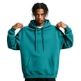 thumbnail image 2 of Dwellite Men's Sweatshirts Pullover Soft Fleece Casual Hoodie Athletic Long Sleeve Hoodies with Pockets Turquoise M, 2 of 7