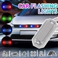 thumbnail image 3 of Car Interior Accessories Solar LED Flash Light Anti-theft Safety Warning Light, 3 of 4