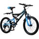 thumbnail image 1 of Bicicleta Montaña Infantil Little monkey R20 7 Vel Doble Suspension Azul, 1 of 5