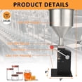 thumbnail image 2 of 5-50ml ManualLiquid Filling Machine - Adjustable Bottle Filling Machine With 10L Transparent, Lightweight Design for Cosmetics/Creams/Perfume/DrinkShampoo, 2 of 9