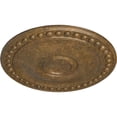 thumbnail image 3 of Ekena Millwork 19 1/8"OD x 1"P Foster Ceiling Medallion (Fits Canopies up to 5 5/8"), Hand-Painted Rubbed Bronze, 3 of 8