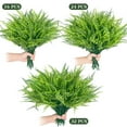thumbnail image 5 of Lyacmy 24Pcs Artificial Flowers for Outdoor Cemetery Flower, Boston Ferns Faux Plants Outdoor Decor, UV Resistant Fake Ferns Shrubs Home Gardens Patio Yards, 5 of 7