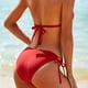 thumbnail image 2 of Traje de baño de dos piezas para mujer, bikini sexy con tanga y cuello halter, conjunto de bikini con lazos laterales, 2 of 6