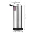 Stainless Steel Sensor Soap Dispenser Automatic Hands Washing Station