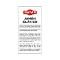 thumbnail image 2 of Jamón clásico Bafar de pavo y cerdo por kilo, 2 of 5