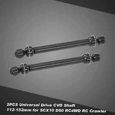 Cvd Drive Shaft - 2PCS Stainless Steel Universal Drive CVD Shaft 112-152mm for SCX10 D90 RC4WD RC Crawler