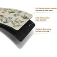thumbnail image 6 of 17x32in Vintage Sage Flower Herbs Dish Drying Mat: Absorbent Coffee Bar Mat – Fits Under Coffee Maker Espresso Machine – Elegant Kitchen Counter & Dining Room Decoration, 6 of 6