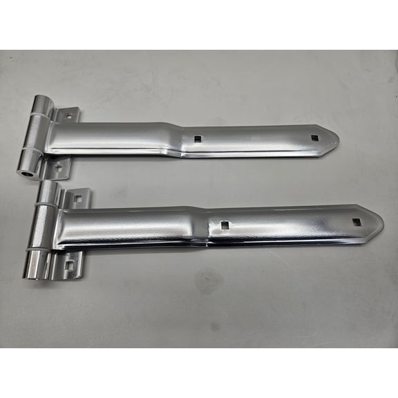 Aluminum Cargo Utility Trailer RV Door 16" Strap Hinges / Pair / Offset Bent Hinges