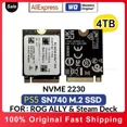thumbnail image 2 of NUEVO SN740 4TB SN530 1TB 2TB 512GB M.2 SSD 2230 NVMe PCIe Gen 4x4 SSD para PS3 PS4 PS5 Microsoft Surface ProX Steam Deck ROG ally, 2 of 5