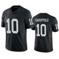 thumbnail image 1 of Camiseta De Rugby Camiseta Bordada Raiders #10 Garoppolo Estilo De Verano Rugby Black Sportswear-S, 1 of 2