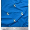 thumbnail image 1 of Soimoi Cotton Voile Fabric Dot,Leaves & Peony Floral Print Sewing Fabric Yard 42 Inch Wide, 1 of 3
