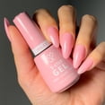 thumbnail image 5 of Salon Perfect Milky One Step Gel, Rose, Pink Nail Polish, 0.5 fl oz, 5 of 9