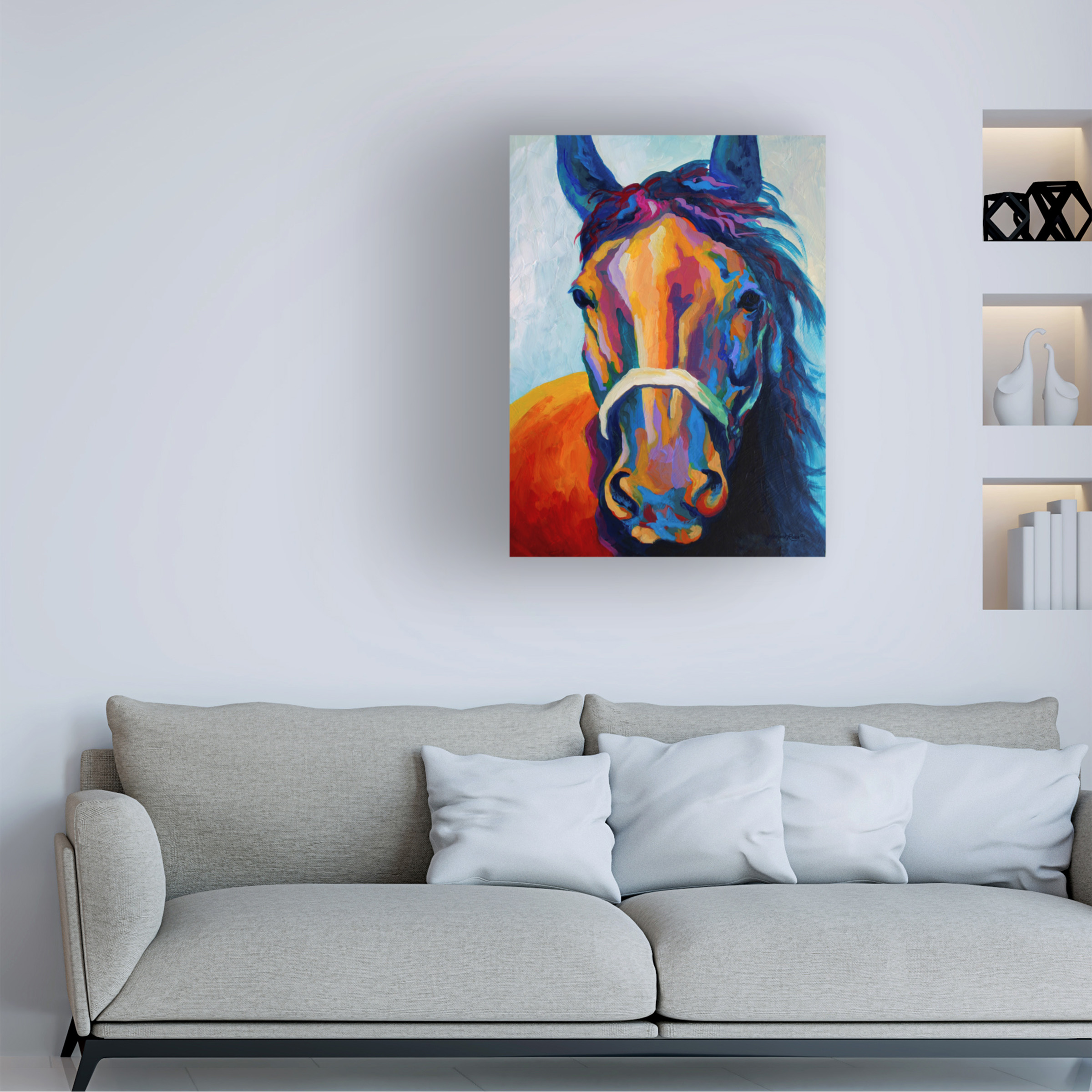 Marion Rose 'One Of The Boys' Canvas Art