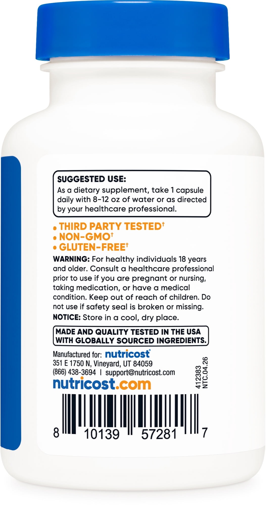Nutricost Dihydromyricetin (DHM) Capsules (350mg, 90 Capsules) - Vegan, Non-GMO, 90 Servings