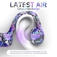 thumbnail image 2 of Mehomeli Auriculares para niños, Bluetooth 5.2, conducción de aire, auriculares abiertos, limitación de volumen de 85 dB, sonido estéreo con micrófono, IPX5 resistente al agua, tiempo de reproducción, 2 of 5