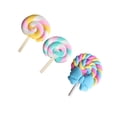 thumbnail image 2 of Miangastore 3 Pcs Fridge Stickers Cartoon Lollipop Shaped Magnets Pottery Refrigerator Magnetic Sticker for Home Decor, 2 of 8