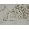 thumbnail image 3 of Théodore Géricault 14x11 Black Modern Framed Museum Art Print Titled - Assassination of Tiberius (1816-1817), 3 of 5
