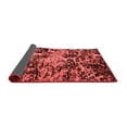 thumbnail image 2 of Ahgly Company Indoor Round Abstract Red Modern Area Rugs, 7' Round, 2 of 4