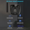 thumbnail image 3 of Digital Peephole  Camera, A7 4.5 Inch 1080P Door Viewer Peephole Camera With 4.5in Color Screen Display, Night Vision Smart Peephole Door Camera Video, 3 of 8