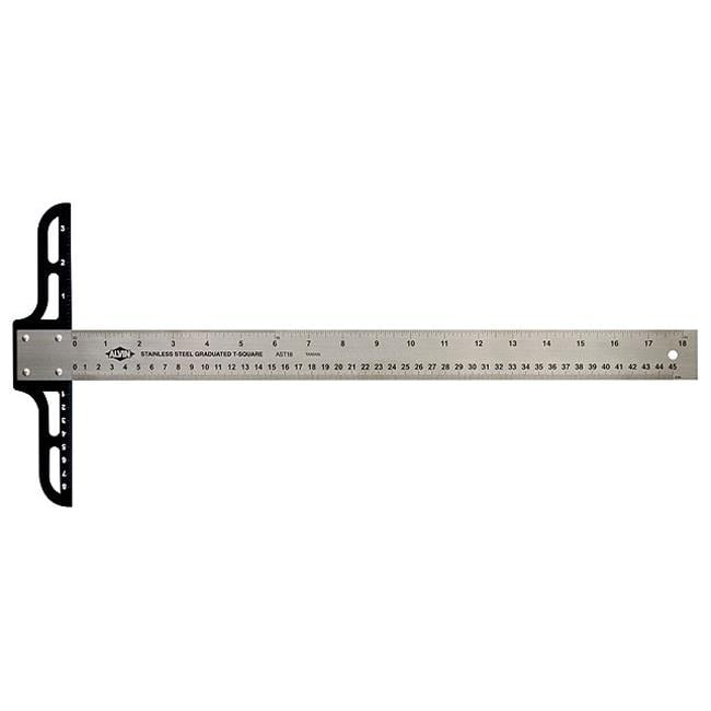 Photo 1 of Alvin 24 Stainless Steel Graduated T-Square