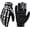 #2 White - Reflective - Skeleton Pattern, variant on Skeleton Gloves Adjustable Lightweight Racing Skull Sports Work Bone Gloves Anti-Slip Breathable for Men & Women Motorcycle, Cycling, Biking, Workout #1 Green - Full Finger - Skeleton Pattern,Small