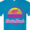 thumbnail image 4 of Inktastic Summer Enjoy the Sunshine Destin Beach Florida in Pink T-Shirt, 4 of 5