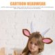 thumbnail image 5 of Diadema de cabra a la moda para niños, tocado de animales de dibujos animados, disfraz de cosplay, recuerdo de fiesta, decoración para el Día del Niño, 5 of 6