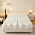 thumbnail image 7 of Thick Ultra Soft Luxury Fitted Bed Sheets Velvet Fleece, Deep Pocket Elastic Plush Flannel Sheet, Winter Warm Thermal, 7 of 7