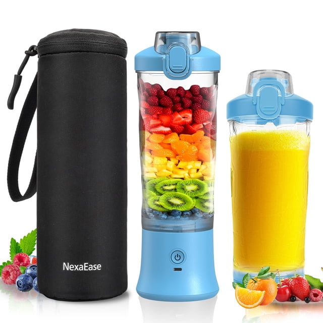 Licuadora portátil NexaEase Personal Exprimidor 600ml 150W
