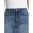 thumbnail image 5 of Time and Tru Women's Denim Skirt, 5 of 5