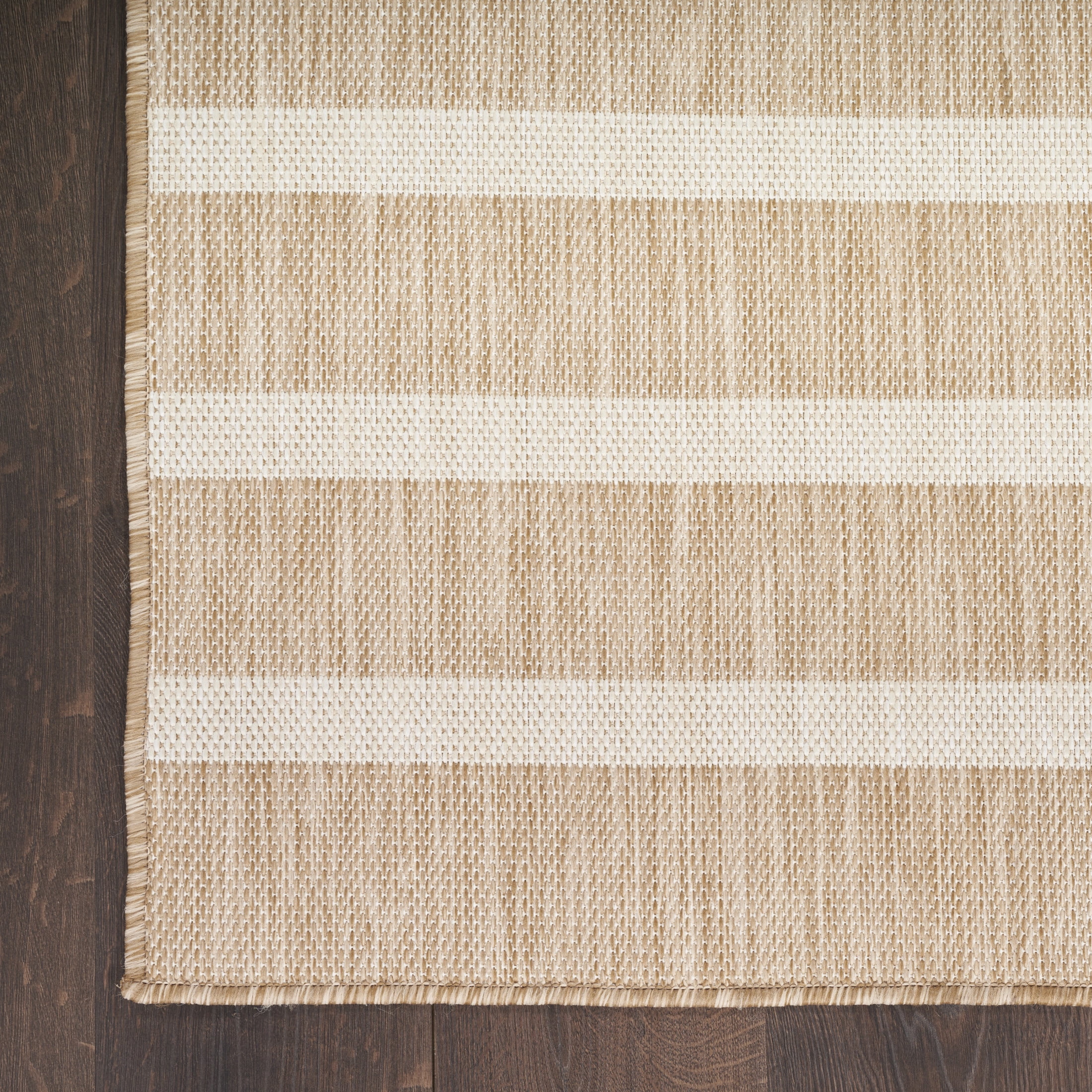Nourison Positano 2' x 3' Beige Ivory Modern Rug