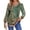 1 Army green Floral, variant on Fantaslook Long Sleeve Shirts for Women Fall Tops Dressy Casual Blouses Pleated V Neck Tunic Tops