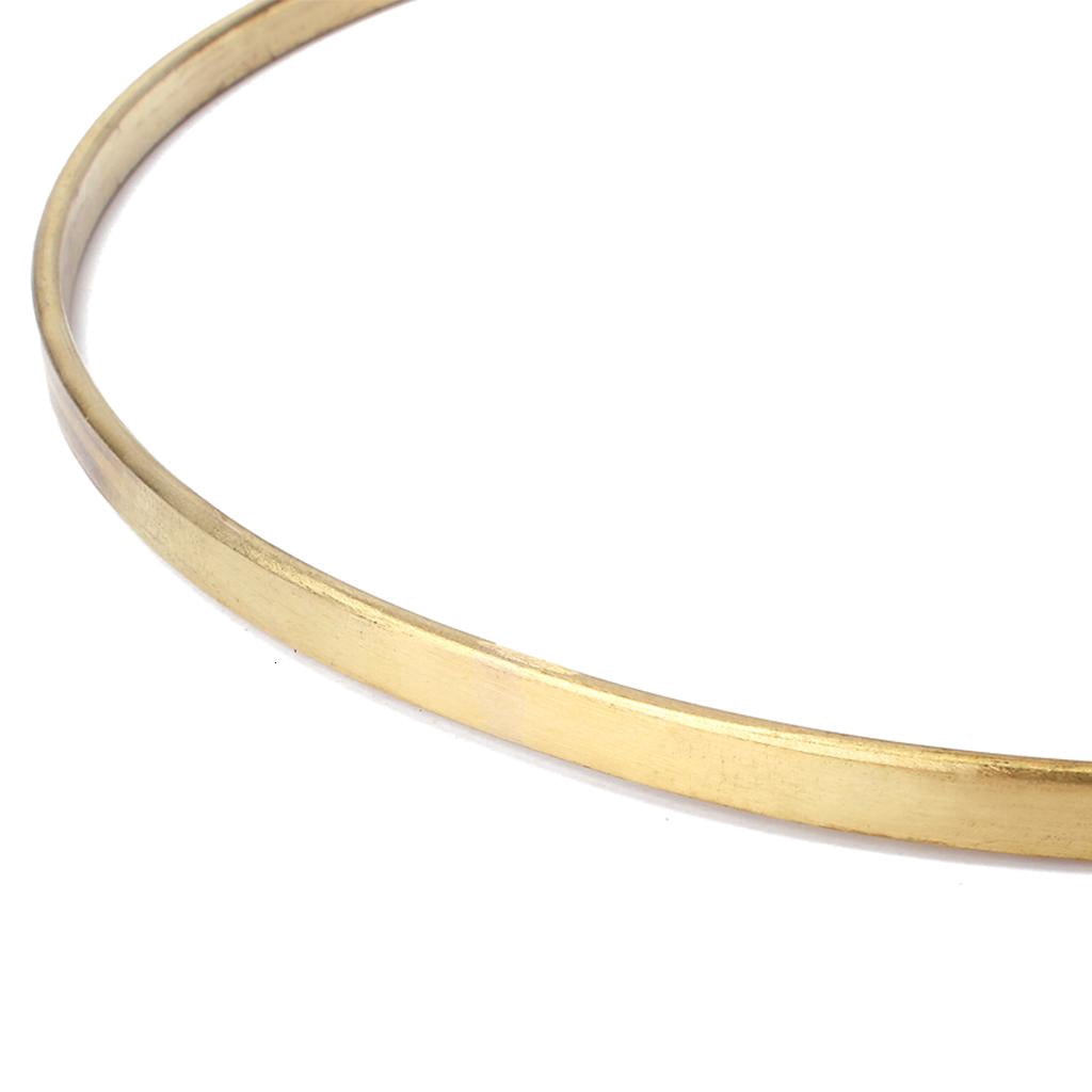CEORPER Brass Banjo Hoop Tension Flanges for Banjo Guitar Parts Accessories 11 Inch