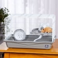 thumbnail image 4 of Jaula para hámster Prevue Pet Products Hamster Haven, tamaño grande, gris, 4 of 4