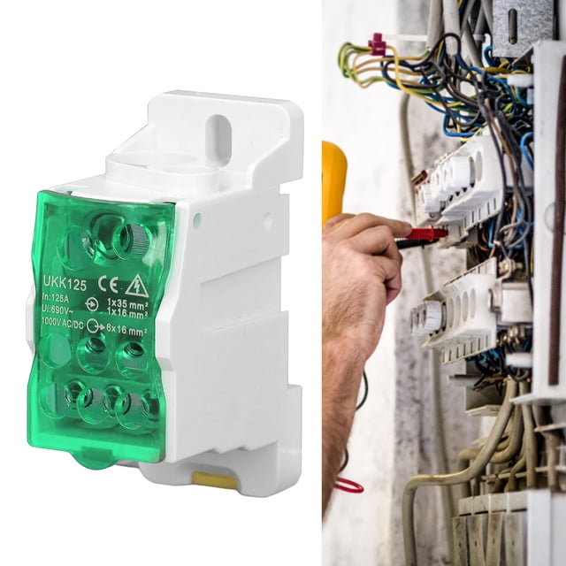 Universal Fireproof DIN Rail Distribution Box For High Voltage Power Wire Connector