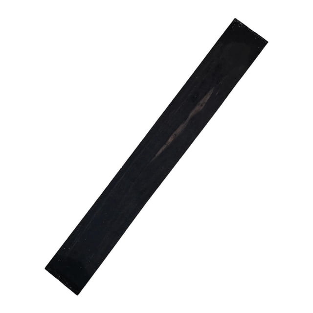 FashionCha Guitar Fretboard Blank Ebony Replacement Fingerboard Wood Musical Instrument Accessory with Distinct Grain Suitable for DIY Installation Luthiers Acou Style B