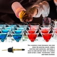 thumbnail image 4 of Advancent 2 uds vertedor de vino de acero inoxidable verter licor caños botella dosificador de vino tapón de botella accesorios de Vino Barra de herramientas No.01, 4 of 6