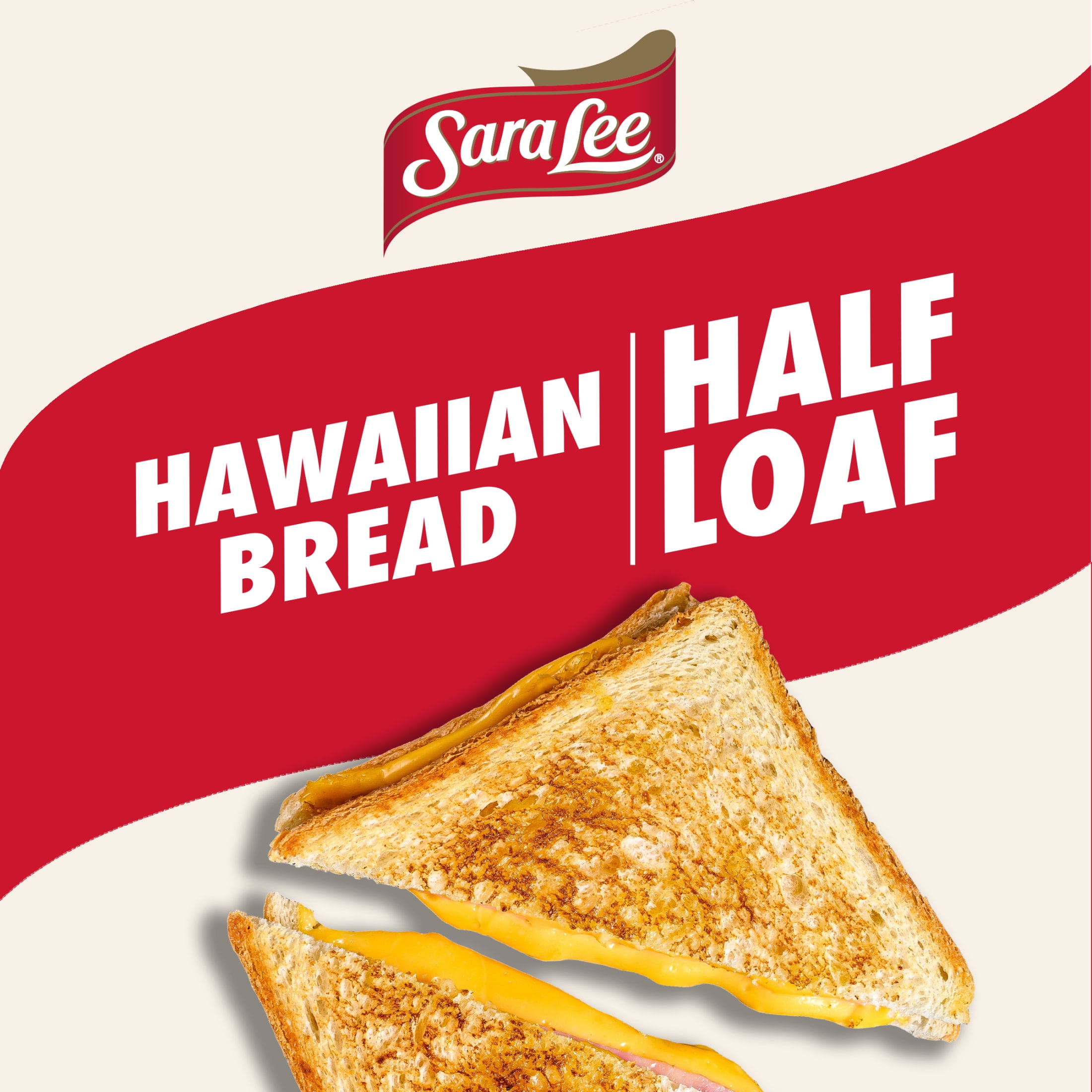 Sara Lee Hawaiian Bread, Half Loaf, 12 oz