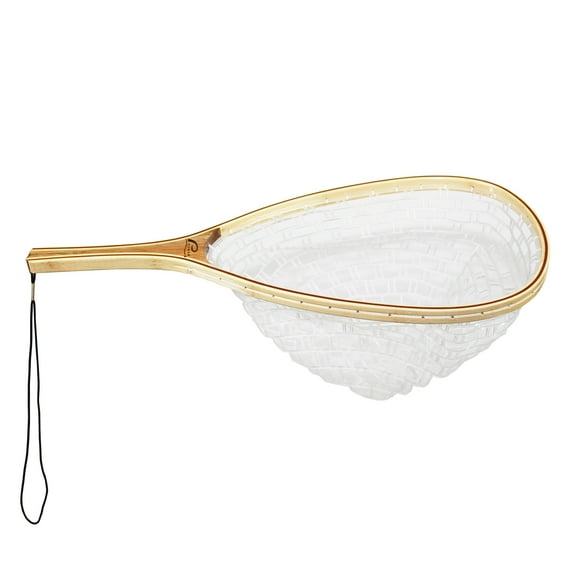 Promar Premium Wooden Clear Rubber Trout Net