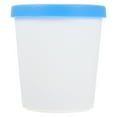 thumbnail image 1 of Round Ice Cream Container Freezer Ice Cream Tub Portable Ice Cream Container with Silicone Lid, 1 of 9