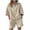 3-beige two piece sets for women, variant on UPPADA Short Sets Women 2 Piece Outfits Zipper V Neck Short Sleeve Shirts and Shorts Sets Summer Going Out Sets Casual Pullover Tops Sets Gray,L