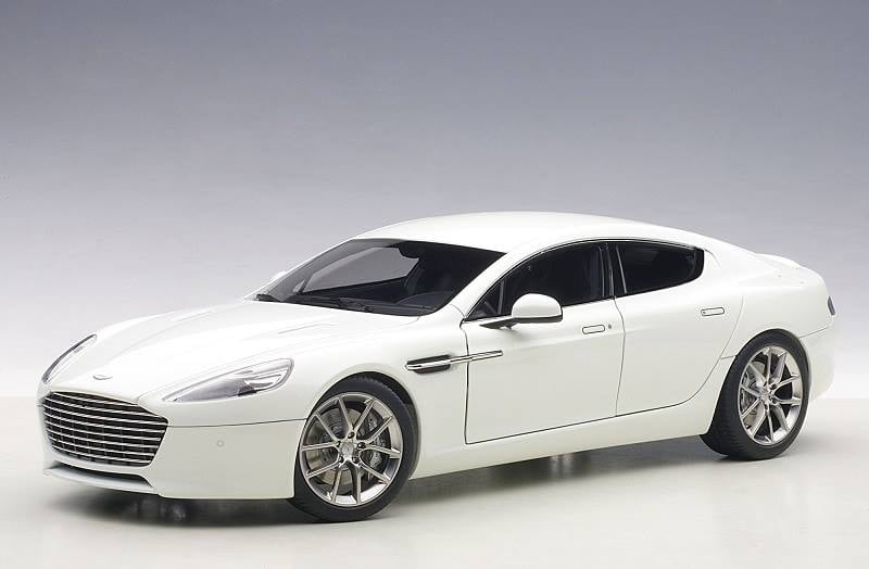 2015 Aston Martin Rapide S Stratus White 1 18 Diecast Model Car By