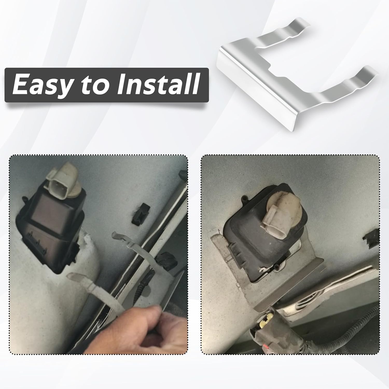 Rear License Plate Lamp Clips License Plate Light Retainer Clip