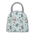 thumbnail image 1 of Fotbe Winter Wonderland Light Blue Bolsa de Almuerzo con Estampado, Lonchera Aislada, Contenedor de Comida Reutilizable Tipo Cooler a Prueba de Fugas, 1 of 6