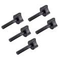 thumbnail image 1 of Unique Bargains M6 x 20mm Thumb Screw Bolt 30mm Rod Hand Driven Spade Nylon Plastic Screws Partial Thread for RC Model Aircraft 5pcs, 1 of 3