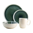 thumbnail image 1 of Juego Vajilla Cerámica, Colección Serengeti, 16 Piezas para 4 Personas, Vajilla Circular Color Verde Obscuro con Caja de Regalo, 1 of 12