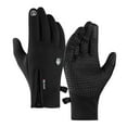 thumbnail image 2 of Xihbxyly Guantes Unisex Cortavientos, Guantes de Invierno para Pantalla Táctil, Diseño Cálido de Terciopelo, Material Antideslizante y Duradero, para Deportes Al Aire Libre, Montañismo, Ciclismo, Uso, 2 of 2