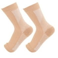 thumbnail image 3 of Paokuoon Soft Socks Super Soft Compression Socks Breathable Sweat Absorption for Fitness Running, 3 of 8