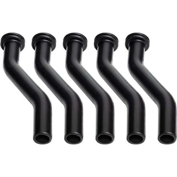 Vacuum Hose 596163 for John Deere D140 D160 Lawn Mower - Replaces 593998 And 797408 - 5-Pack