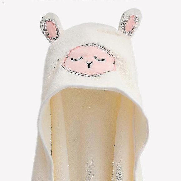 Hooded Towel Kids Soft Comfortable Absorbent Bathrobe Blanket Hooded Beach Towel For Bath Swim New